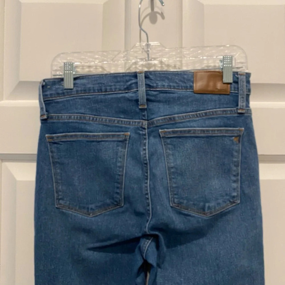 Madewell 10" High-Rise Skinny Button-Front Jeans Dewitt Wash 16598 - Picture 6 of 16